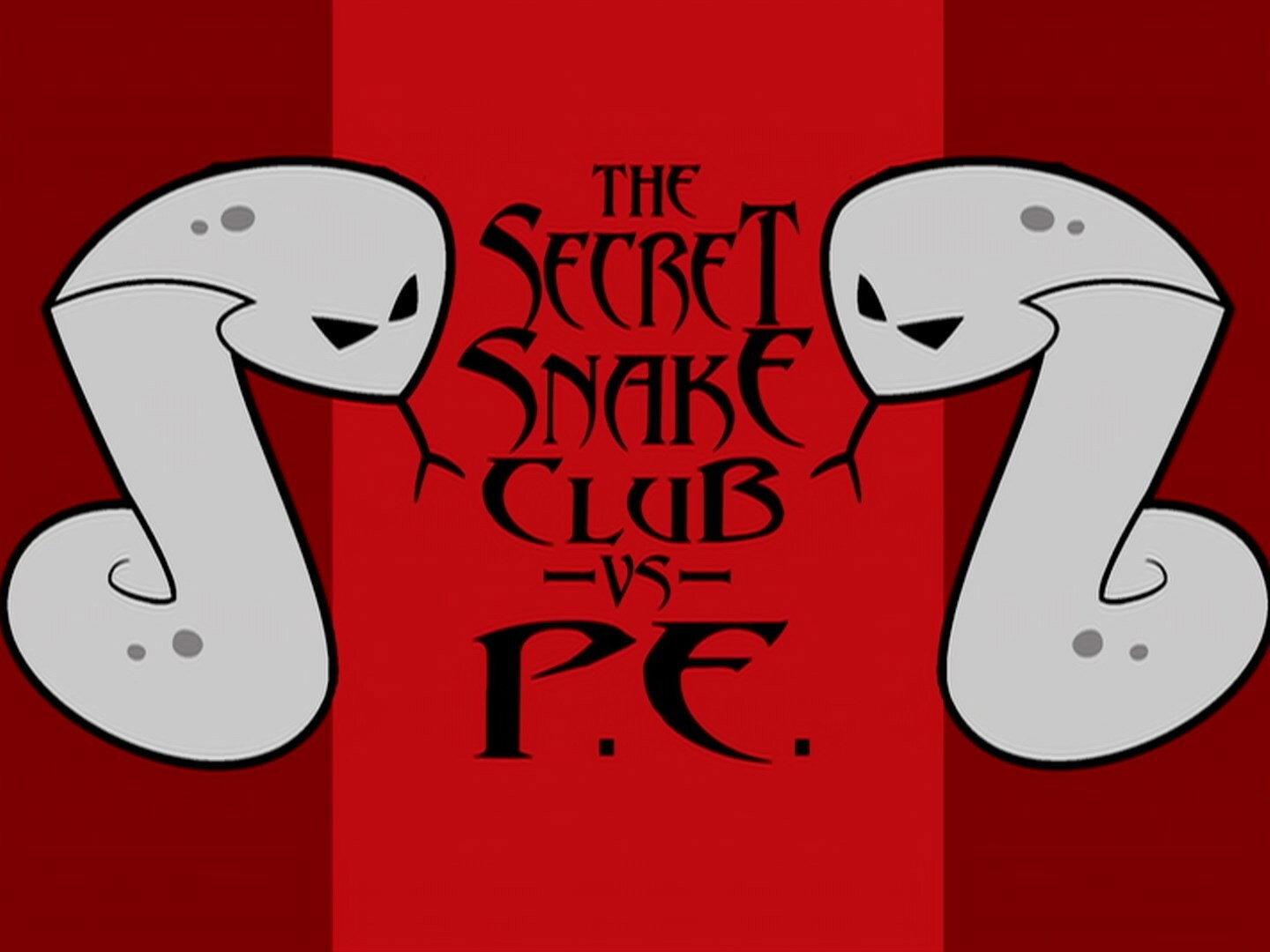 Still from The Secret Snake Club vs P.E.