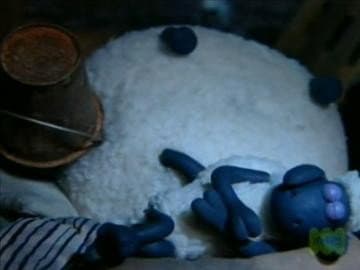 Still from Snore-Worn Shaun