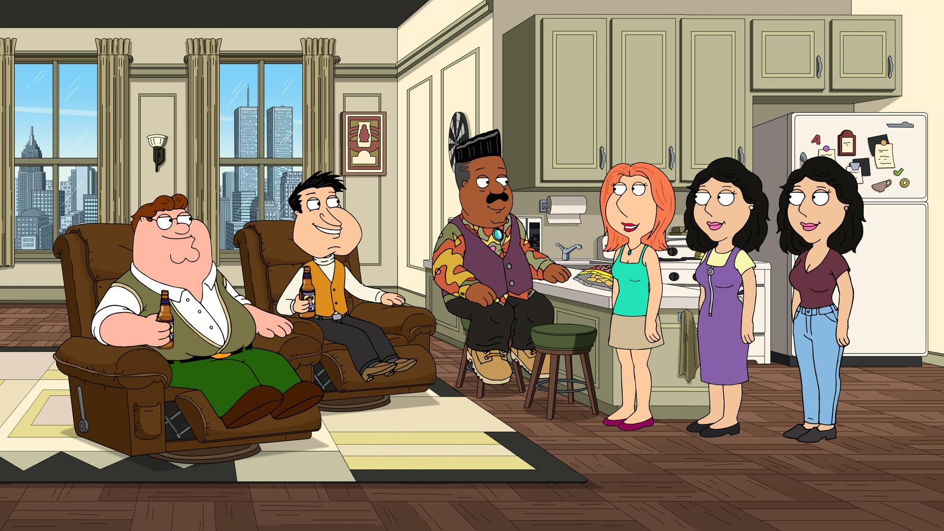 Still from Peter & Lois' Wedding