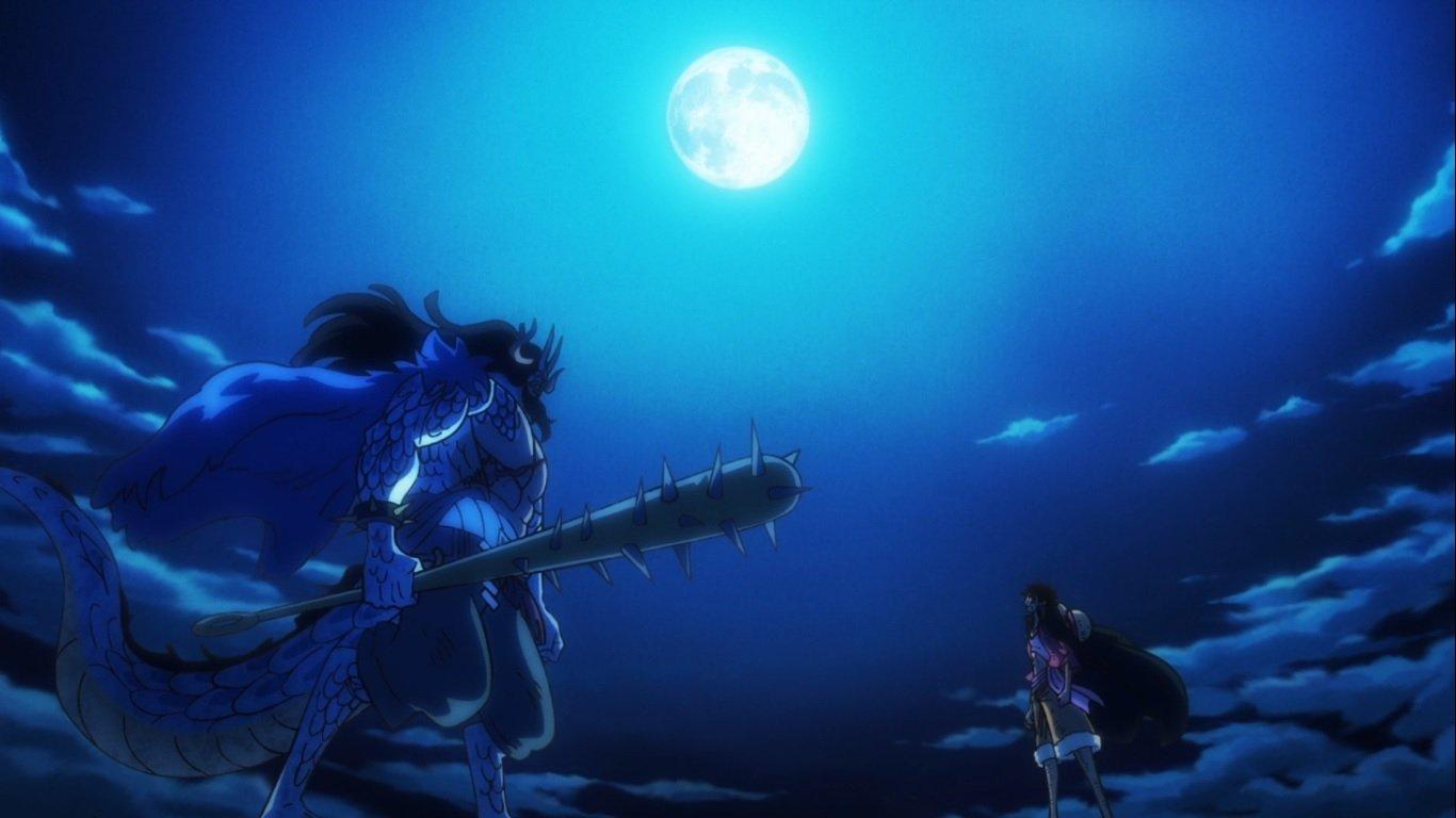 Still from A Legend All Over Again! Luffy’s Fist Roars in the Sky