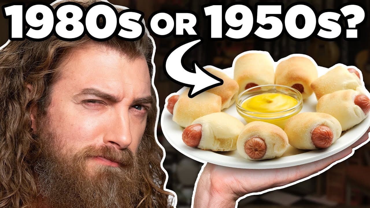 Still from 100 Years Of Party Snacks Taste Test