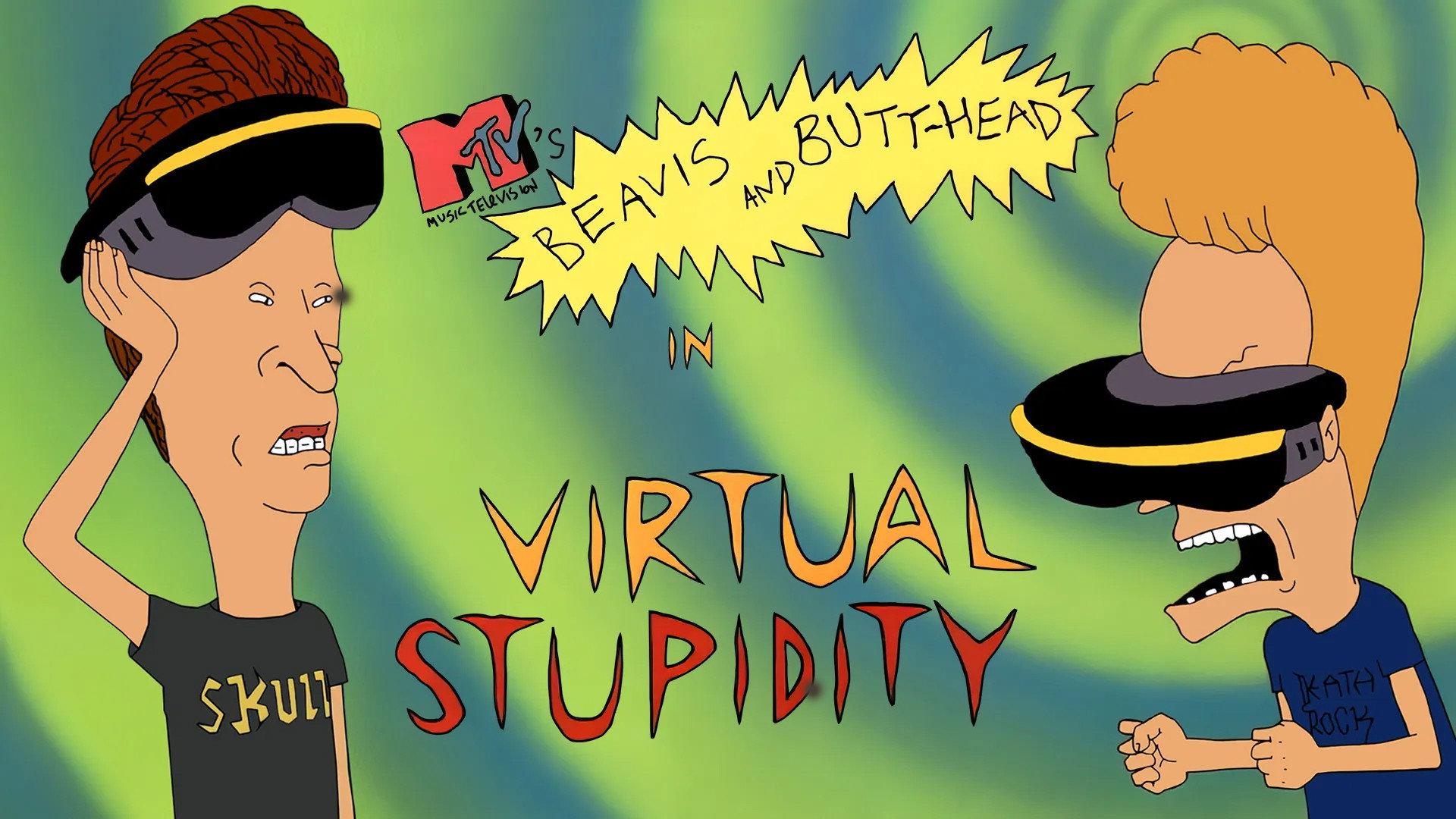 Still from Virtual Stupidity ('95)