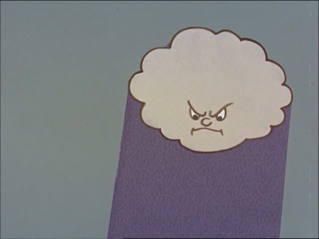 Still from The Little Cloud and Mount Boom Boom