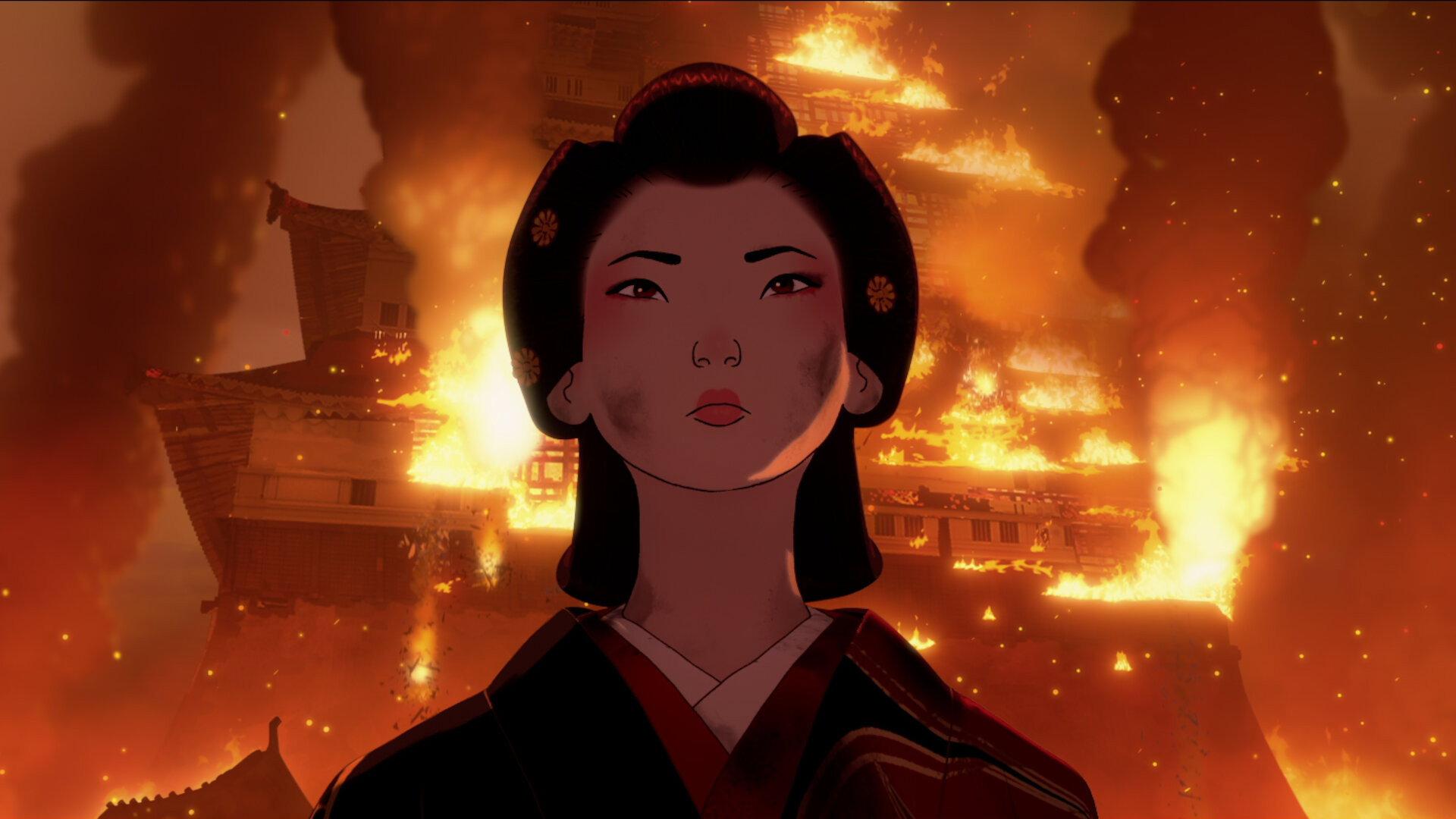 Still from The Great Fire of 1657
