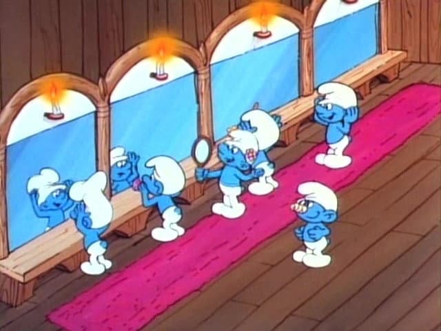 Still from The Mr. Smurf Contest