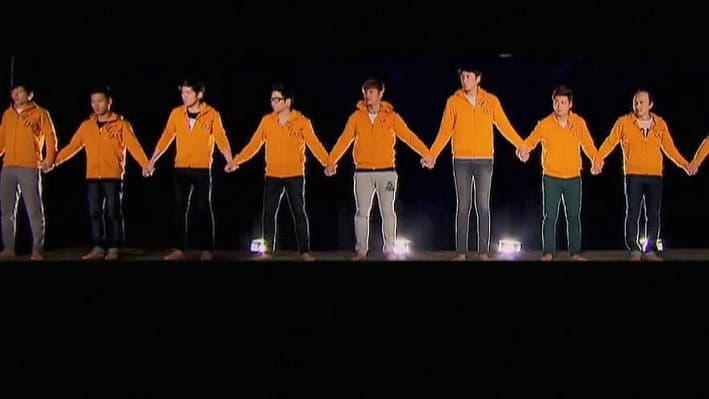 Still from Men's Popularity Race