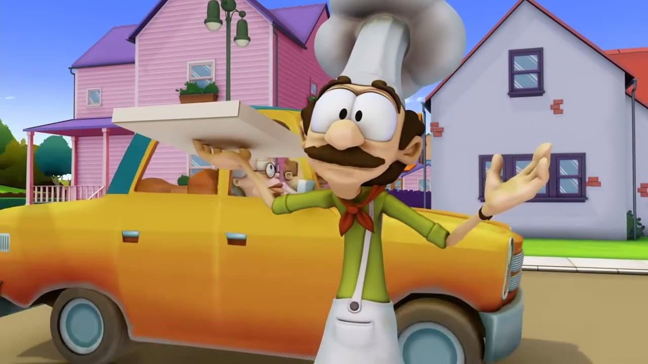 Still from Great Pizza Race