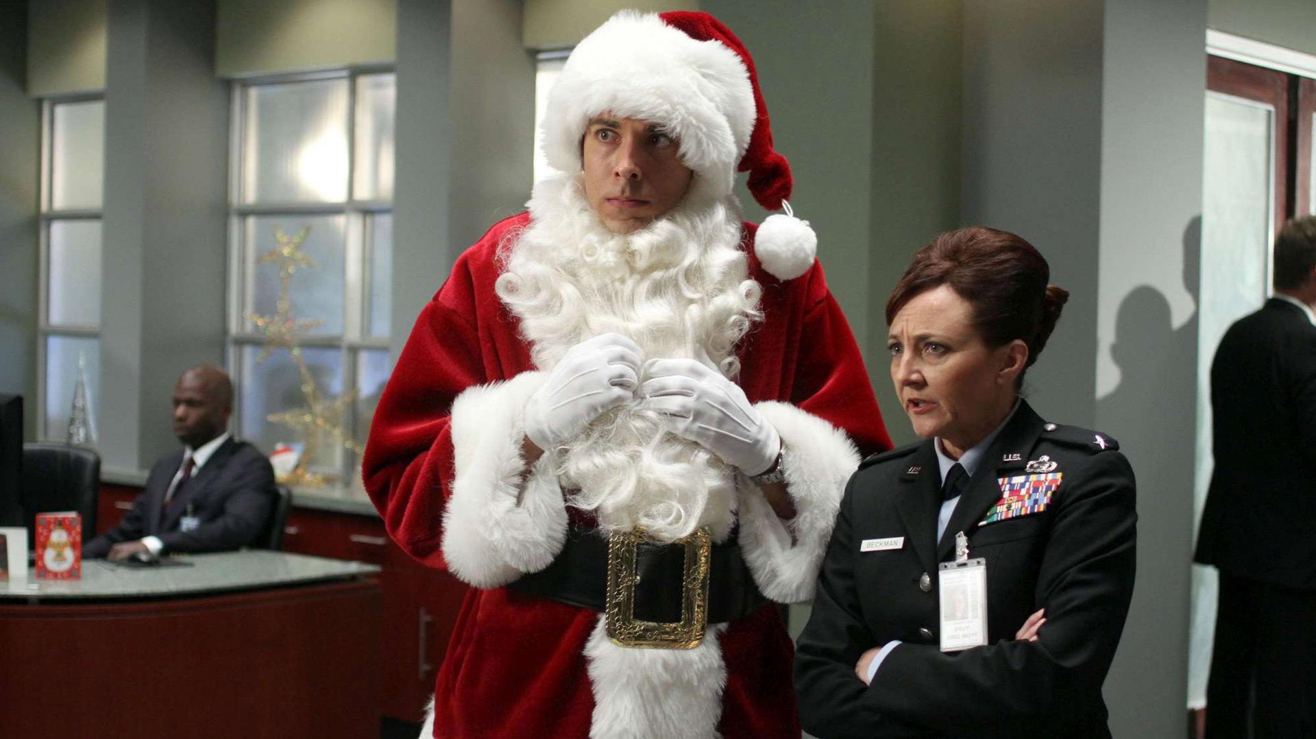 Still from Chuck Versus the Santa Suit