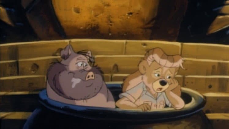 Still from The Bigger They Are, the Louder They Oink