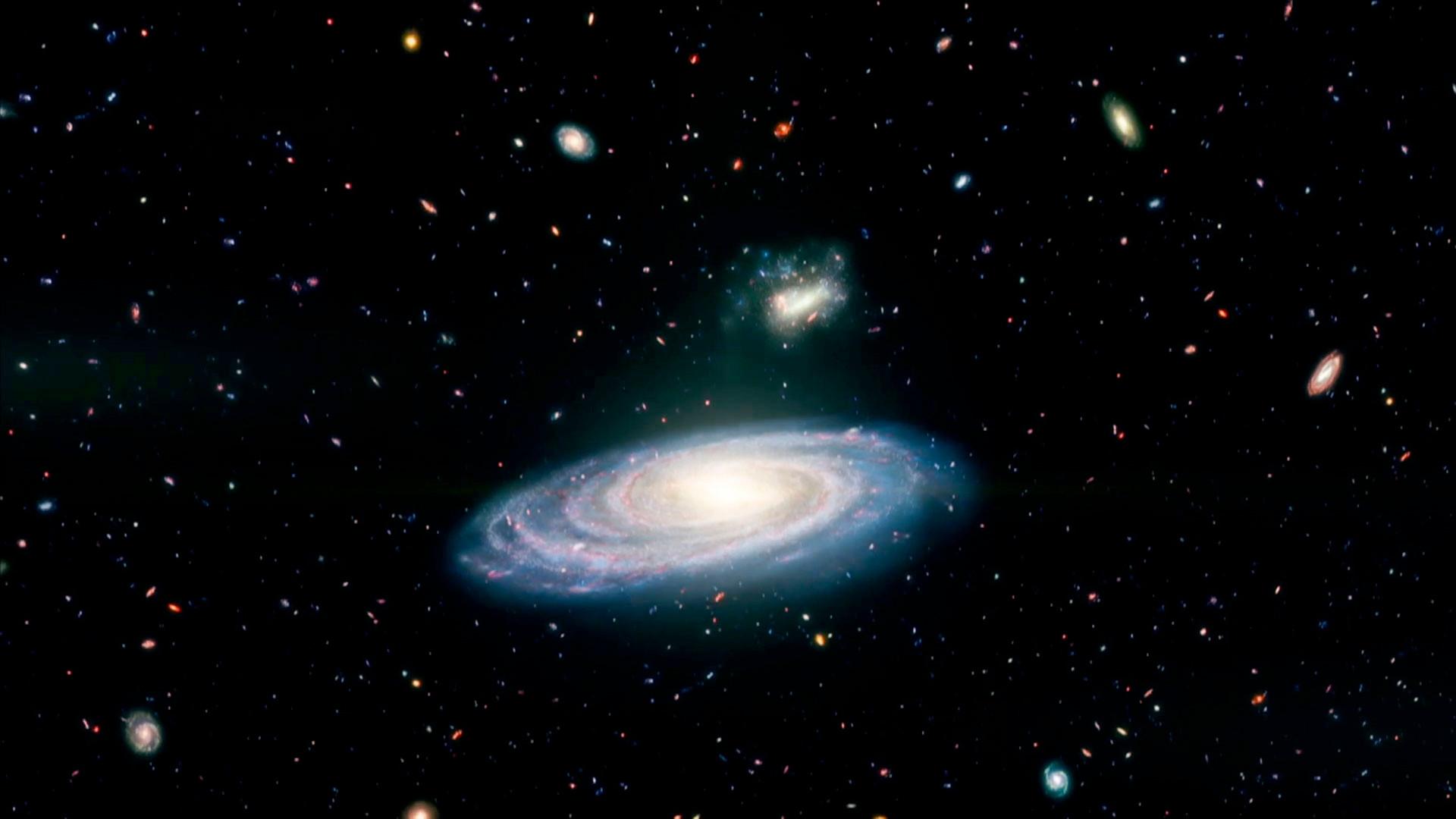 Still from Hunt for Dark Matter
