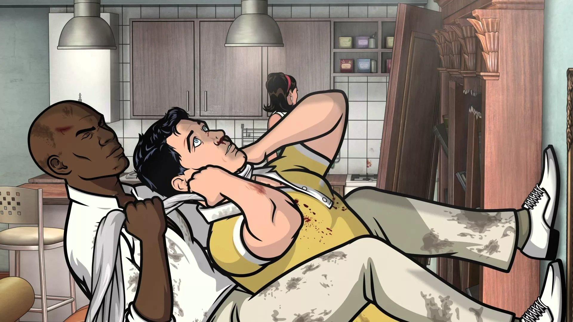 Still from Three to Tango