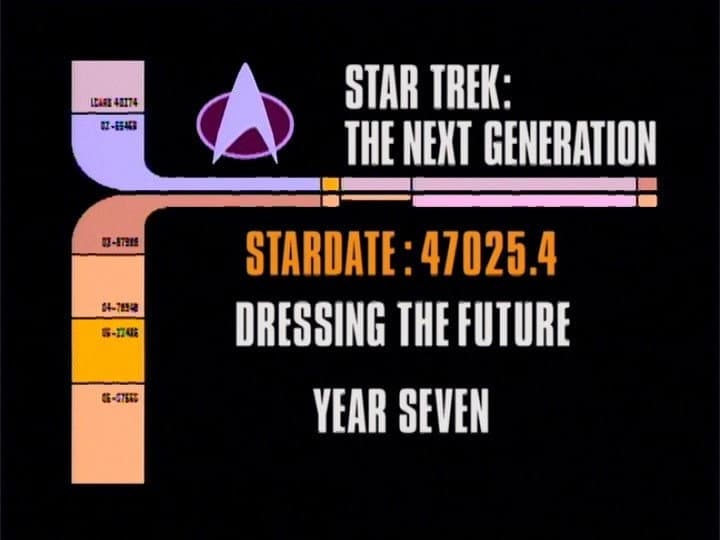 Still from Archival Mission Log: Year Seven - Dressing the Future