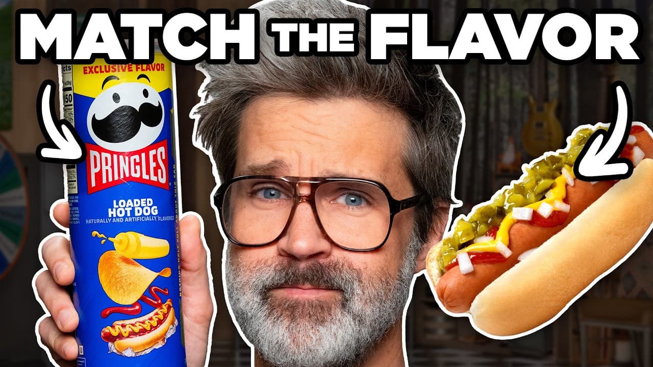 Still from Crazy Pringle Flavor Taste Test