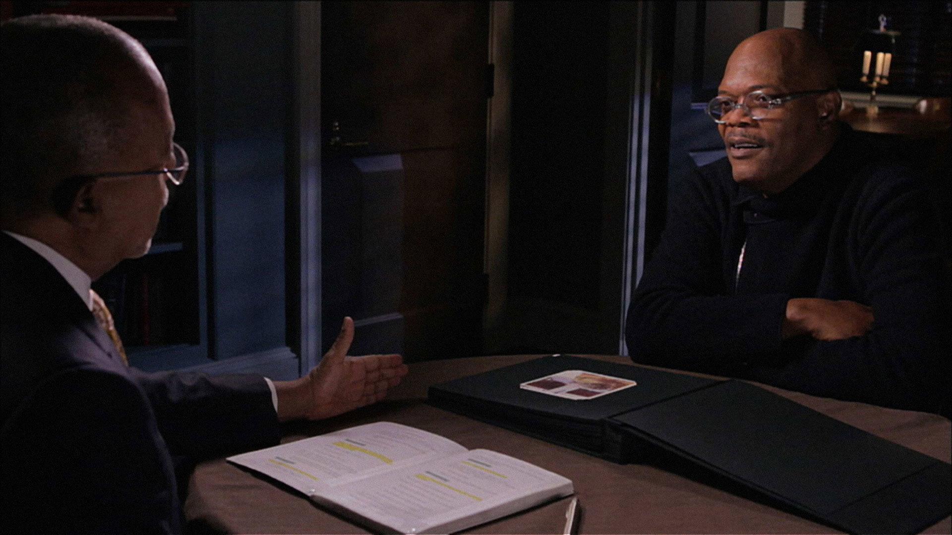 Still from Samuel L. Jackson, Condoleezza Rice and Ruth Simmons