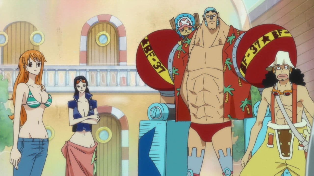Still from Big Guns Assembled! The Danger of the Fake Straw Hats!