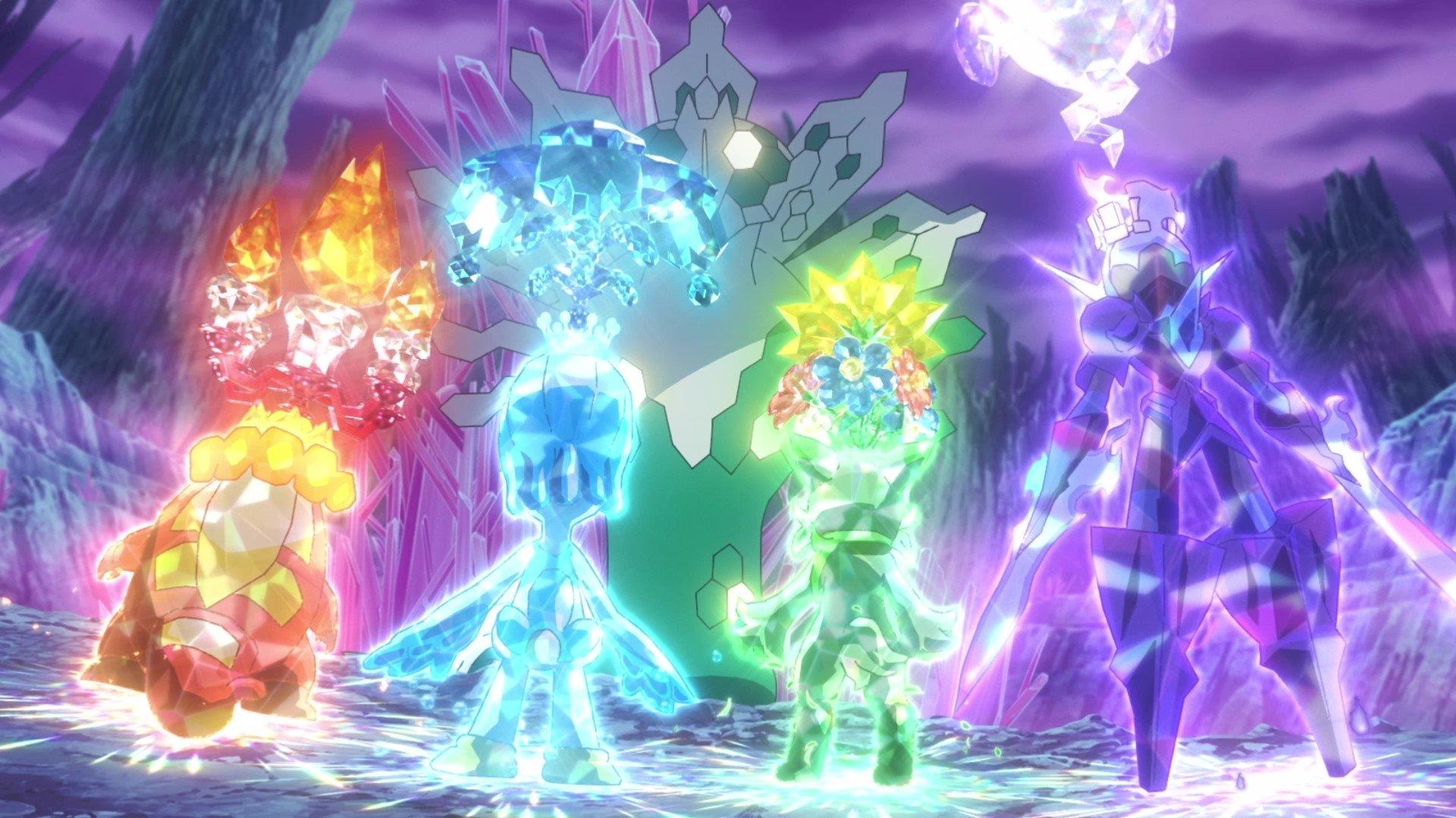 Still from The Earthshaking White Zygarde
