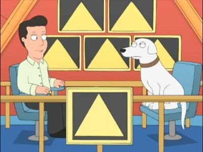 Still from A Dog on the $25,000 Pyramid