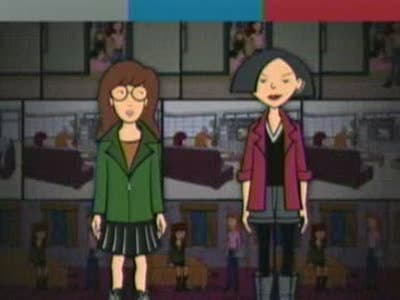 Still from Daria and Jane MTV Top Ten Countdown