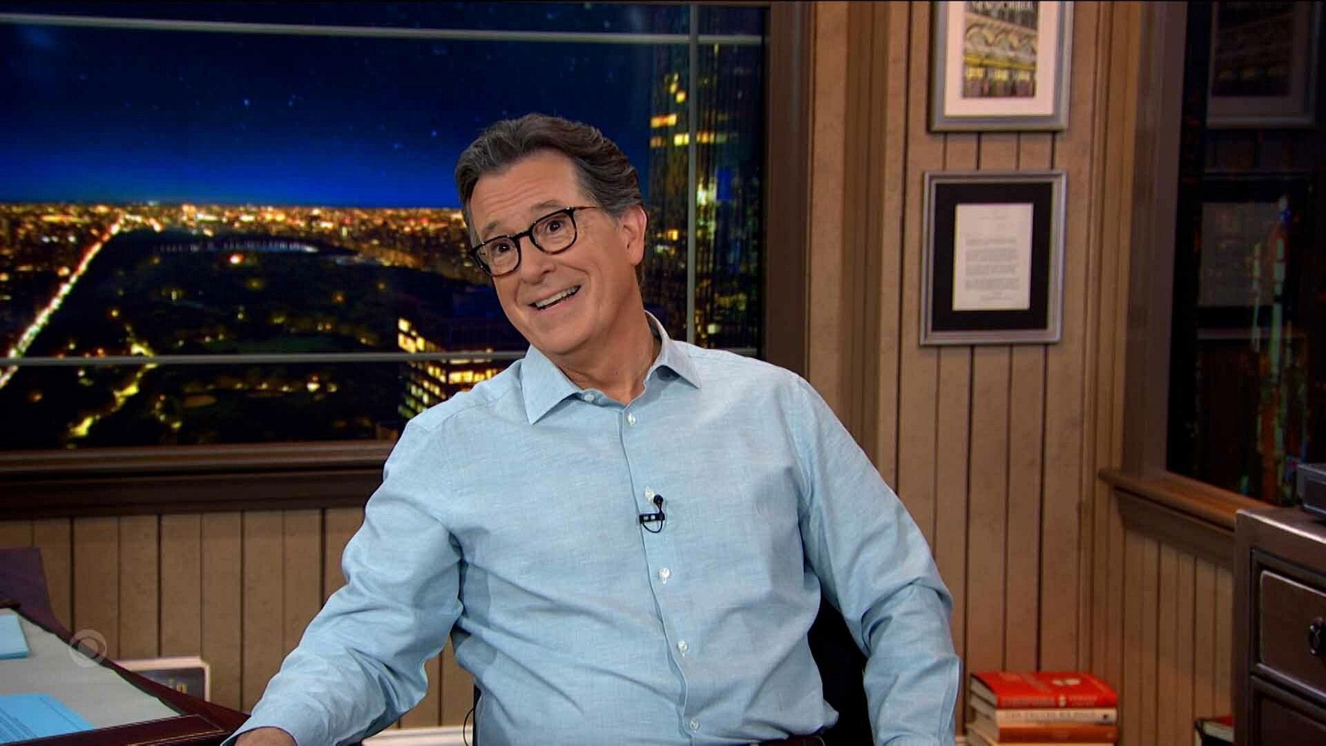 Still from The Late Show's Celebration of Season 6: This Time with Laughs!