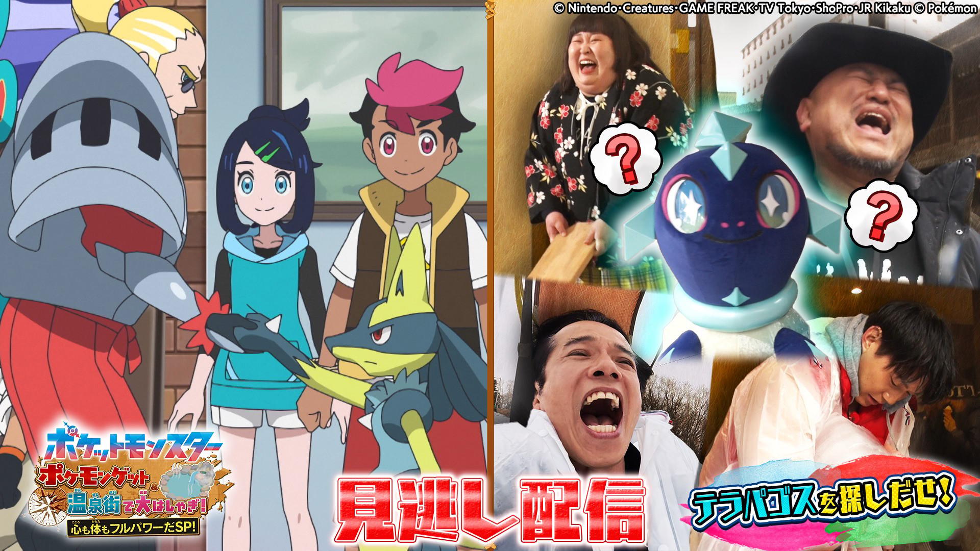 Still from Pokemon Get & Big Frolic in the Hot Spring Town! A Special Full of Heart and Body Power!