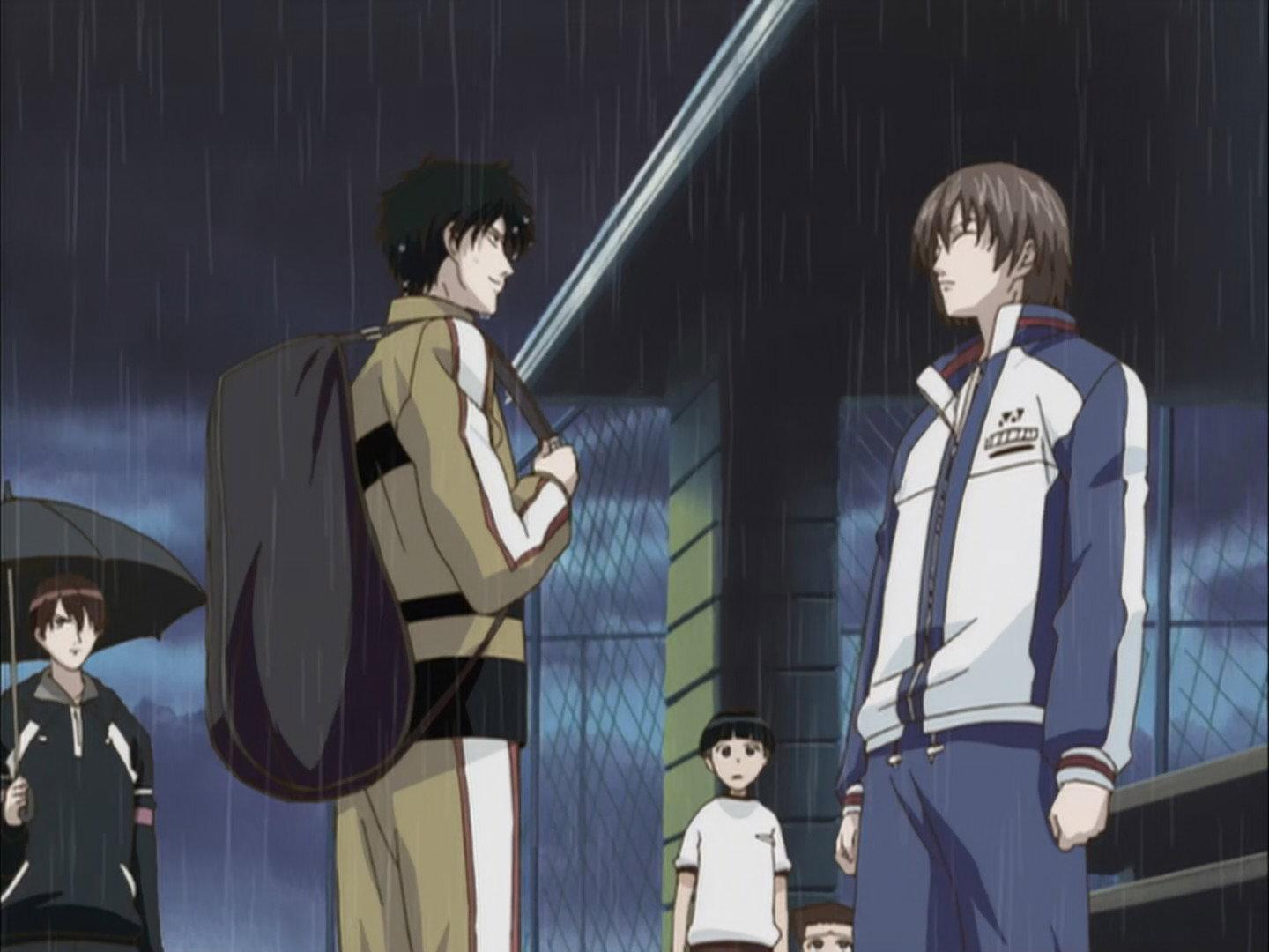 Still from Ryoma vs. Sanada