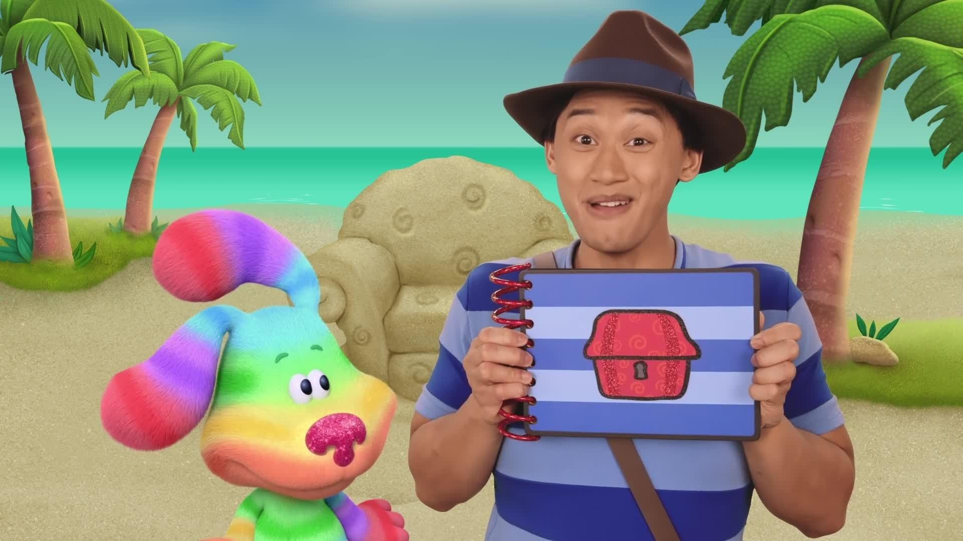 Still from Blue's Treasure of Clue Lagoon