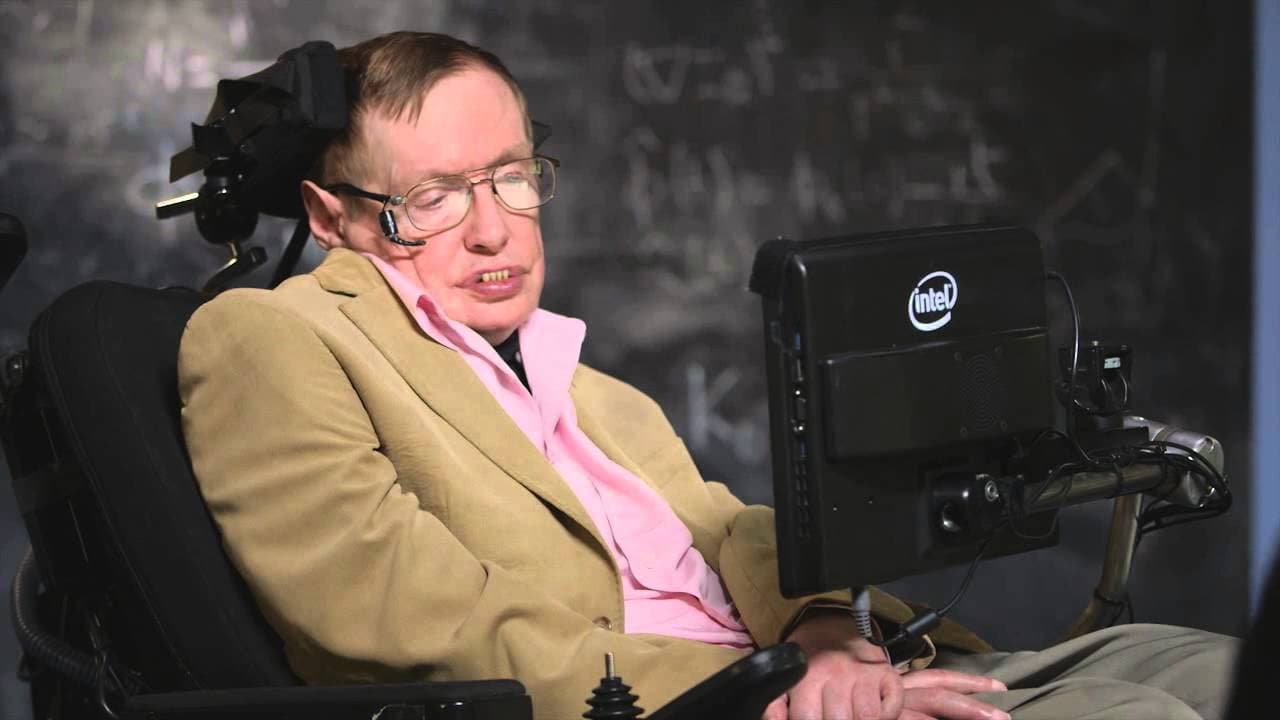 Still from Stephen Hawking Extended Interview