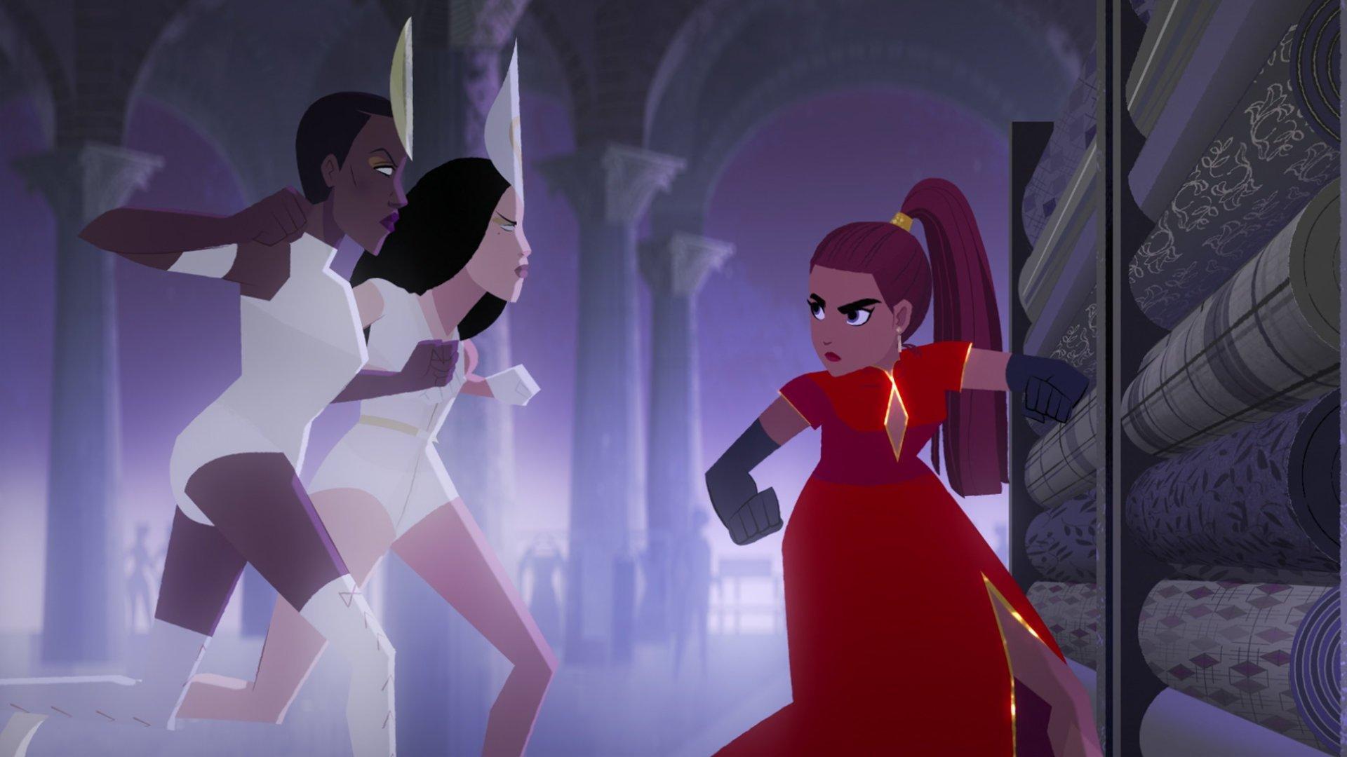 Still from The Fashionista Caper