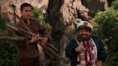 Still from Escape from Bigfoot Island