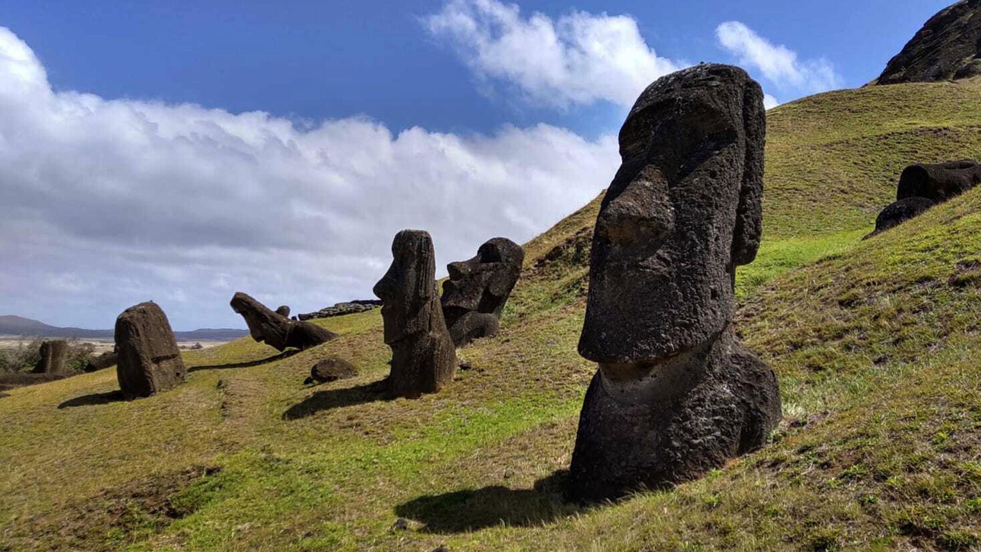 Still from Easter Island Origins