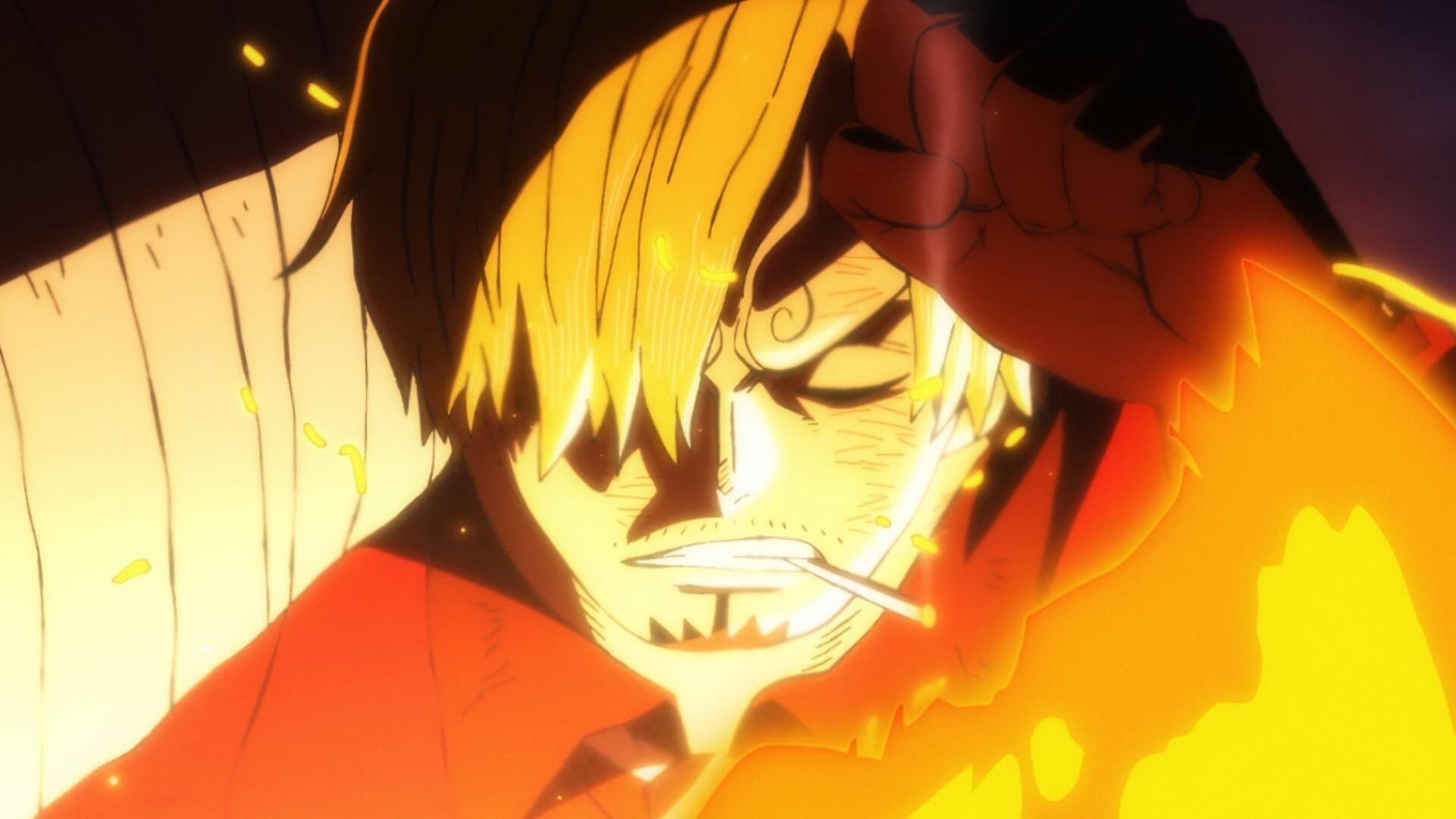 Still from Fight Against the Dark Night! The Commander-in-chief of the Land of Wano Sounds Off!