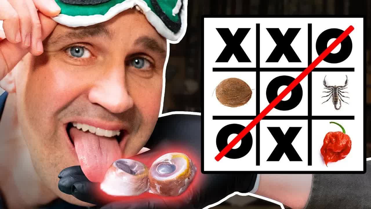 Still from Licking Nasty Foods (GAME)