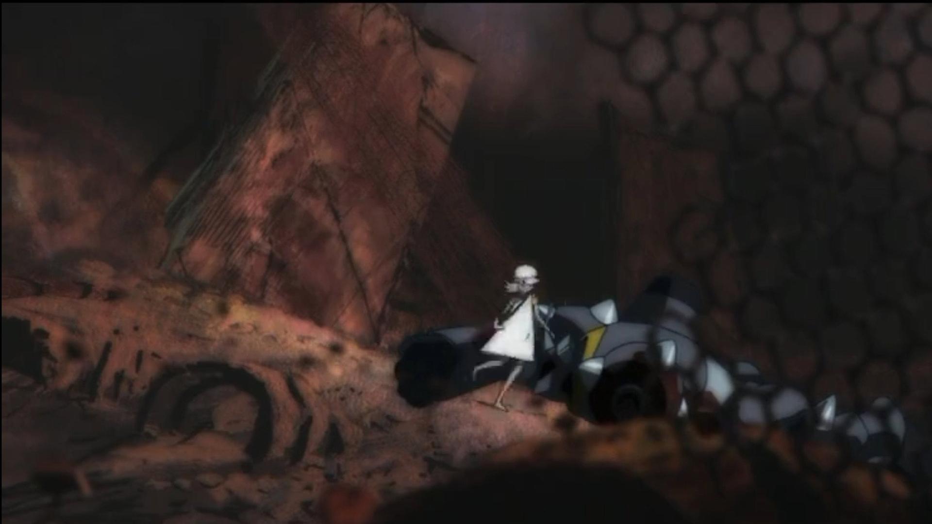 Still from The Flower That Blooms in the Valley of Ruin