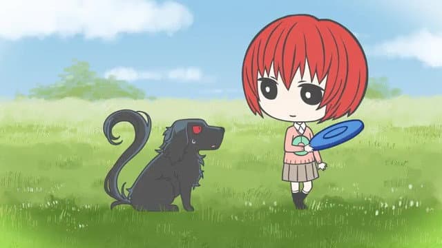 Still from MahoYome 14 - Frisbee