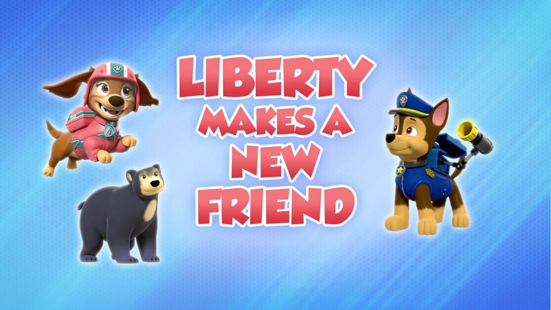 Still from Liberty Makes a New Friend