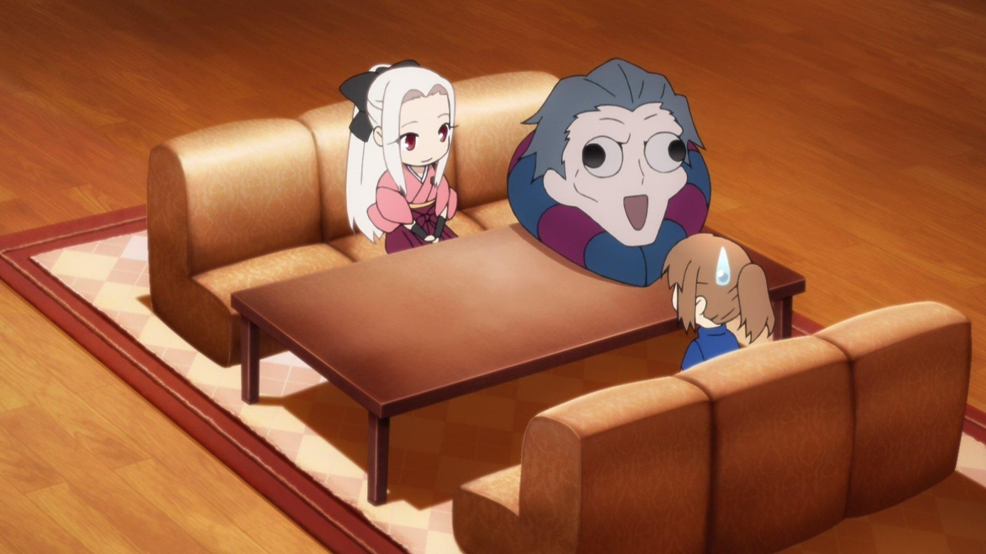 Still from Please! Einzbern Consultation Room 4