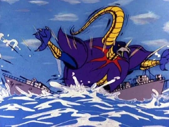 Still from The Snake