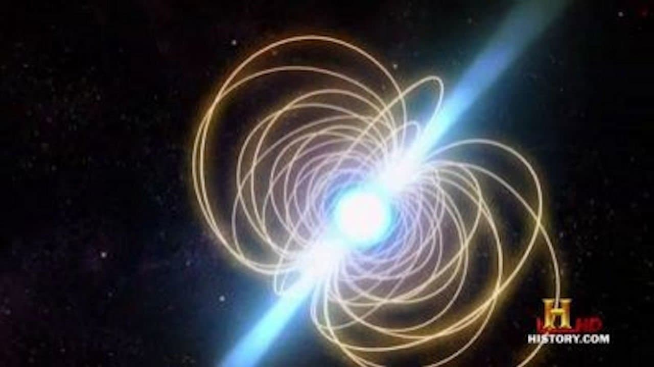 Still from Pulsars & Quasars