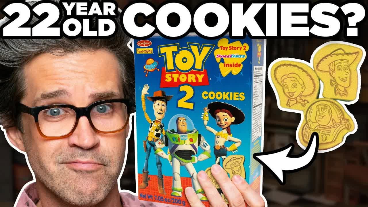 Still from Discontinued Snacks Taste Test