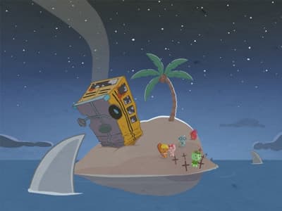 Still from Happy Trails: Jumping the Shark (2)