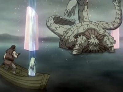 Still from The Rampaging Tailed Beast