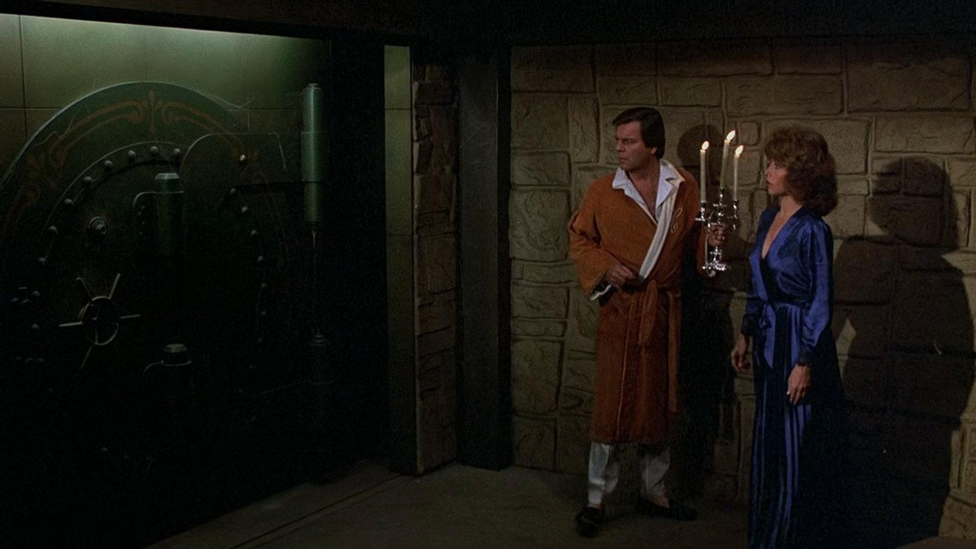 Still from Blue Chip Murder