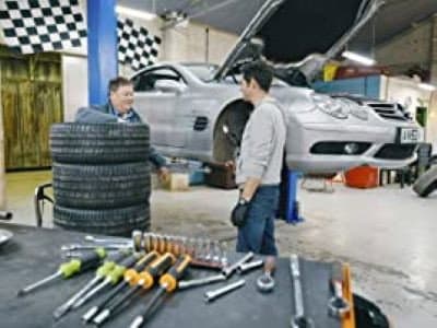 Still from Mercedes SL 55