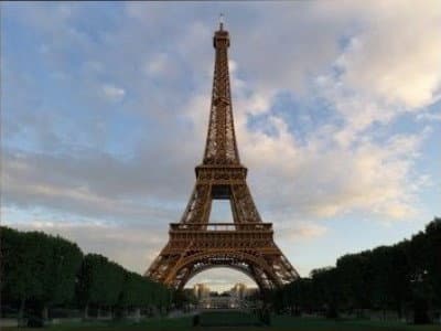 Still from The Eiffel Tower