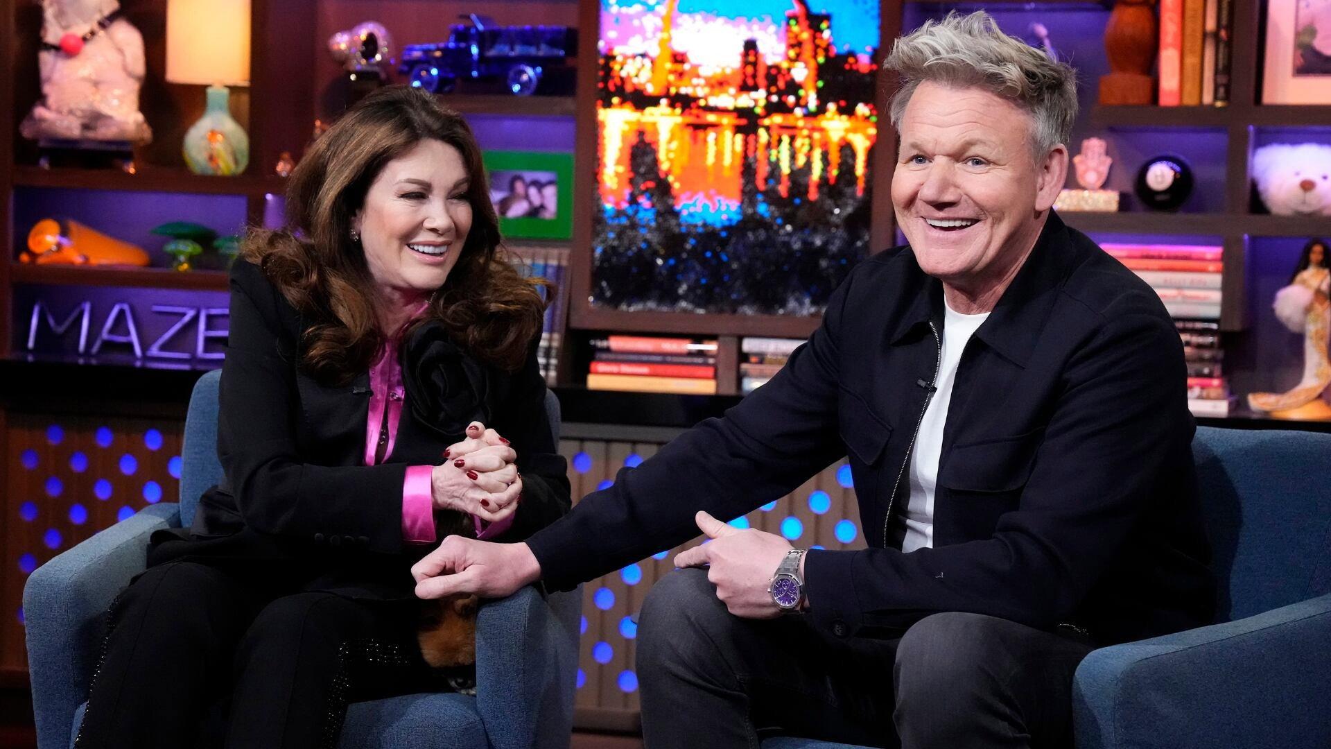 Still from Lisa Vanderpump & Gordan Ramsay