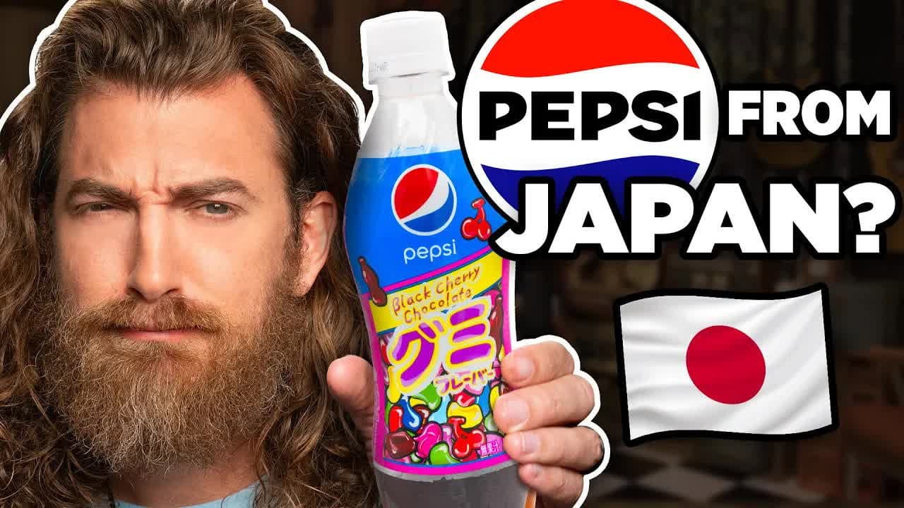 Still from Crazy Pepsi Flavors Taste Test