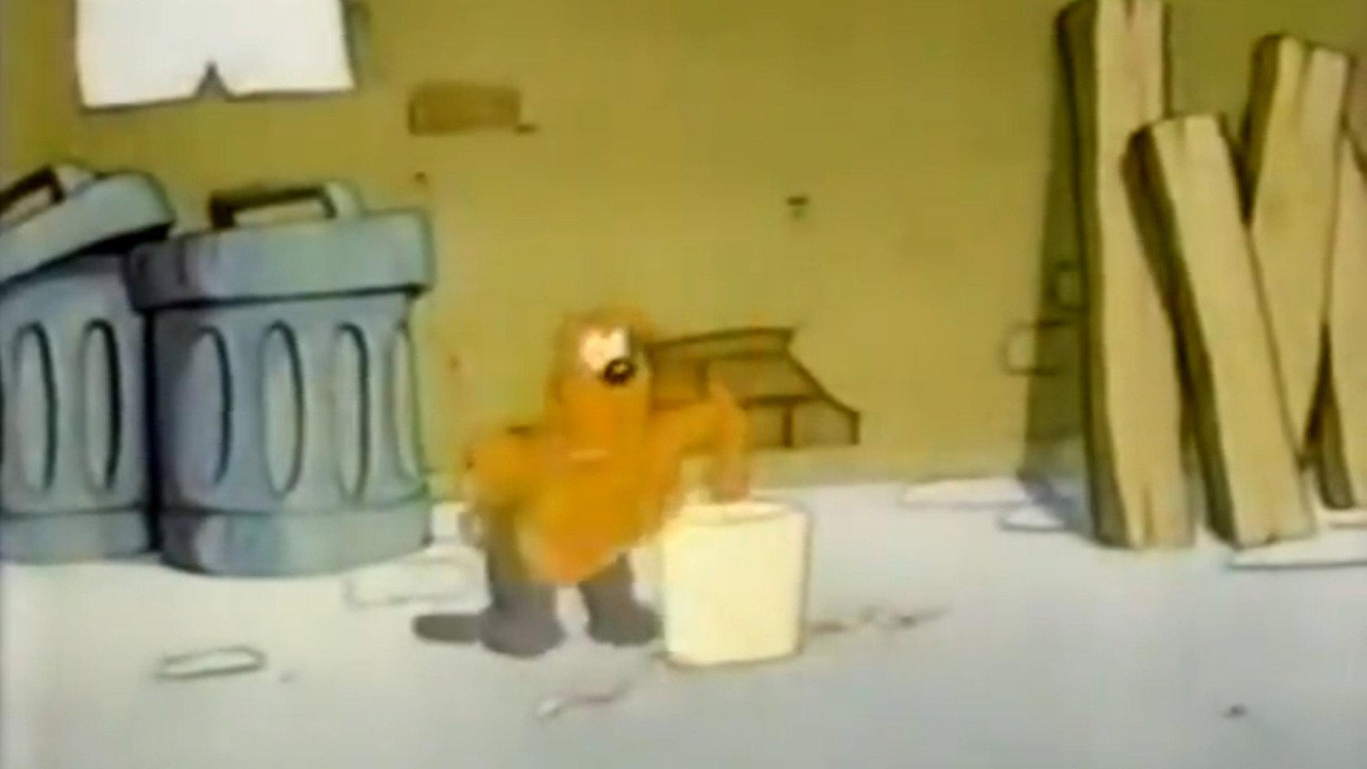 Still from Heathcliff Gets Framed
