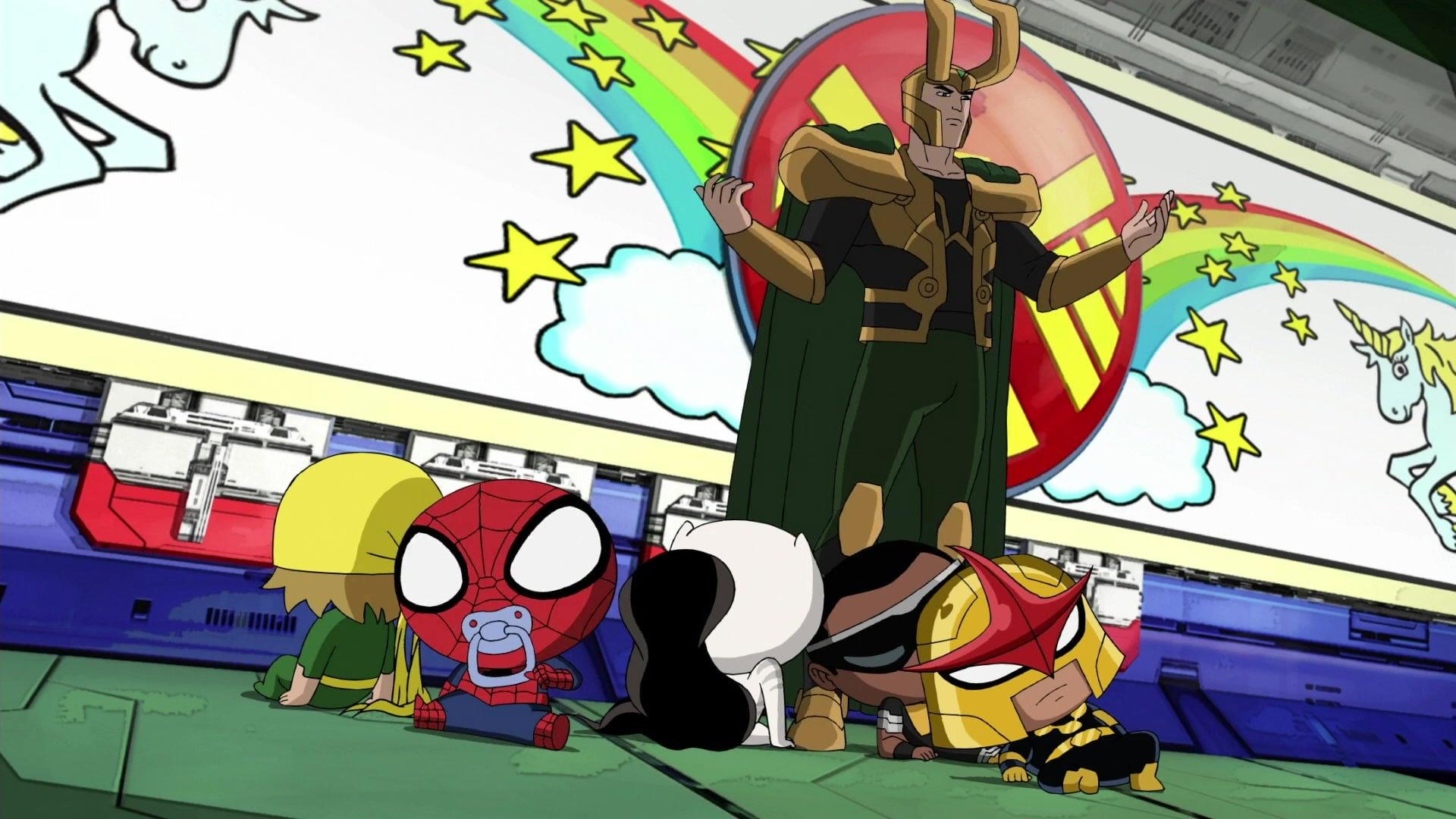 Still from Itsy Bitsy Spider-Man