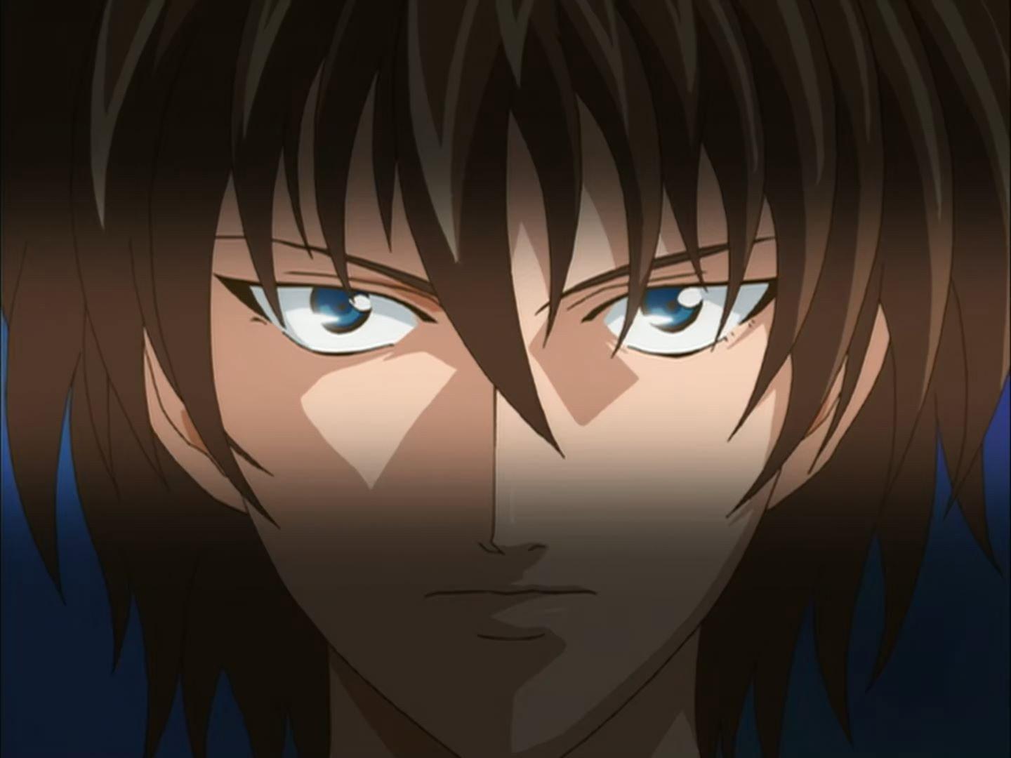 Still from Tezuka Kunimitsu vs. Fuji Syusuke