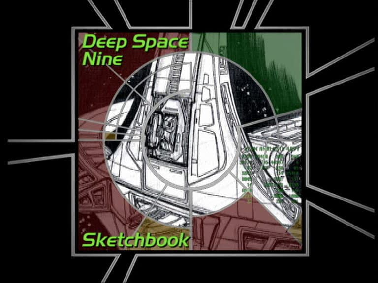 Still from Deep Space Nine sketchbook: John Eaves (S04)